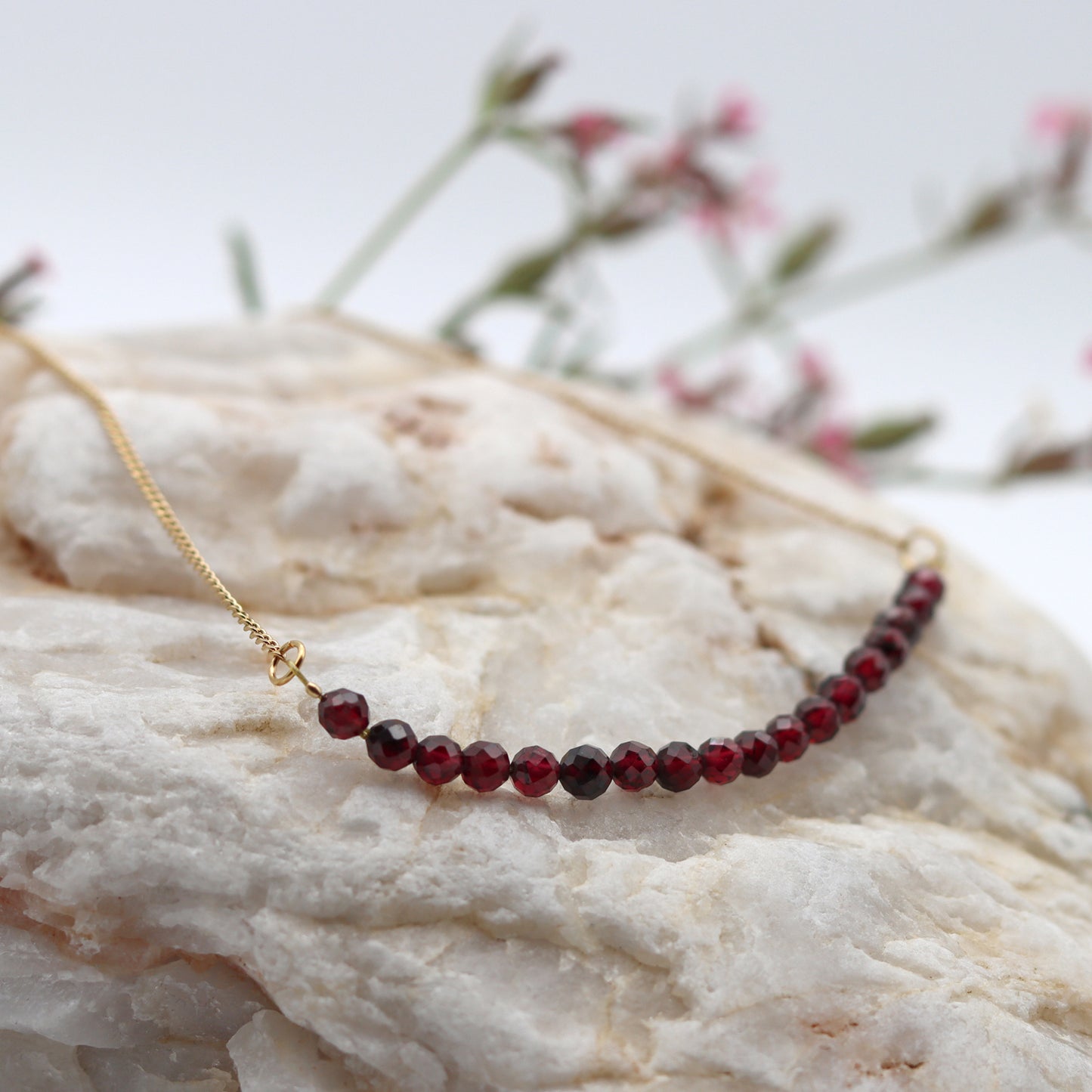 Red berry ketting