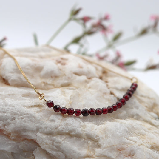 Red berry ketting