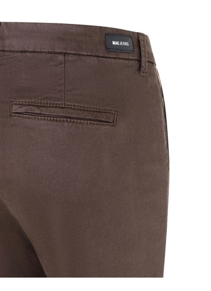 CHINO TURN UP TRUFFLE BROWN