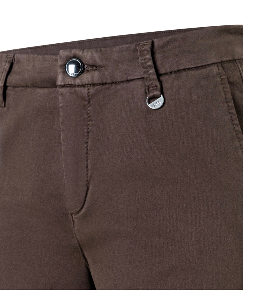 CHINO TURN UP TRUFFLE BROWN