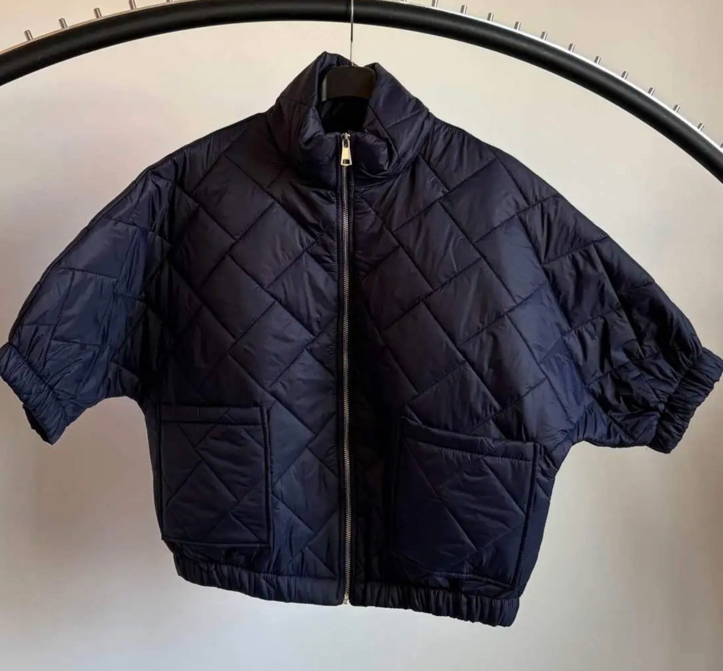 Blauwe vest