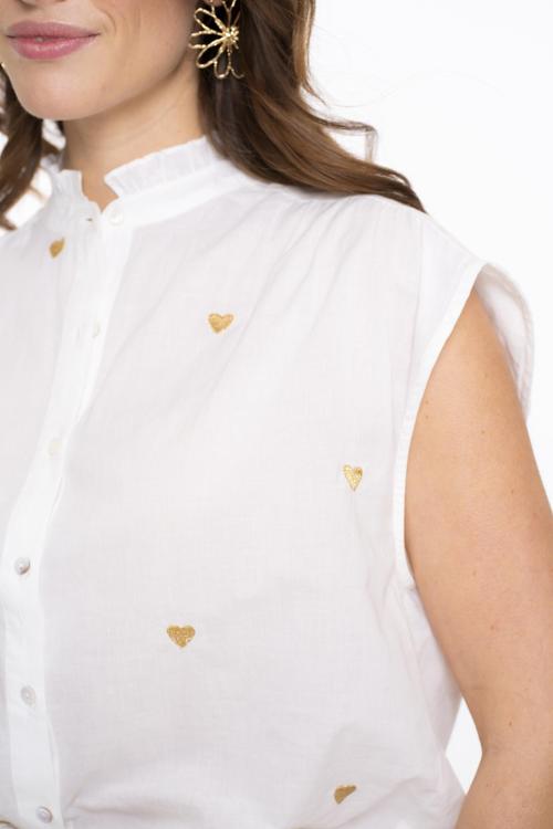 OFF WHITE/GOLD