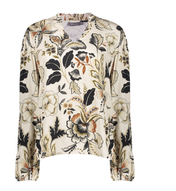 TOP MET SIERLIJKE BOHEMIAN PRINT