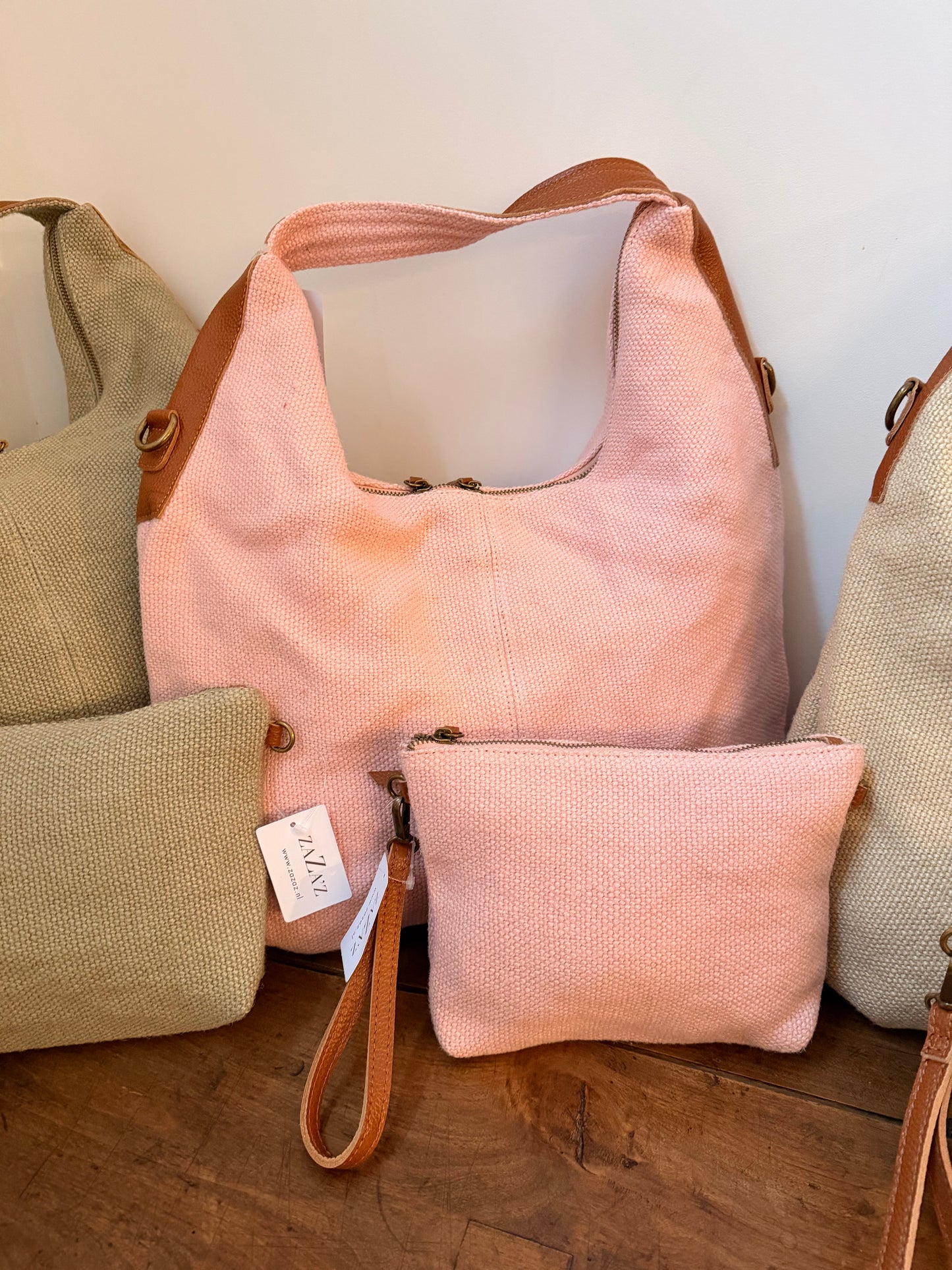 Jutte tas roze