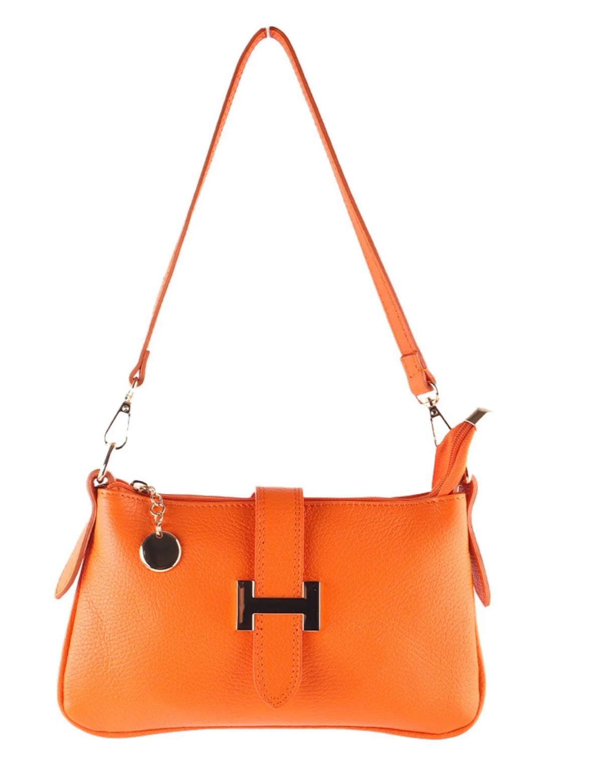 H handtas oranje