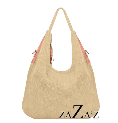 Jutte tas naturel