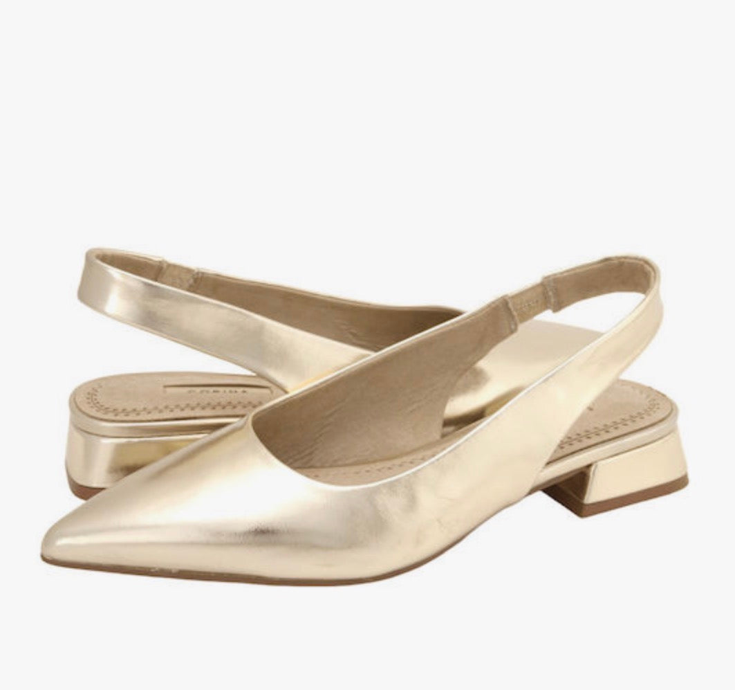 GOUDEN DAMESPUMPS