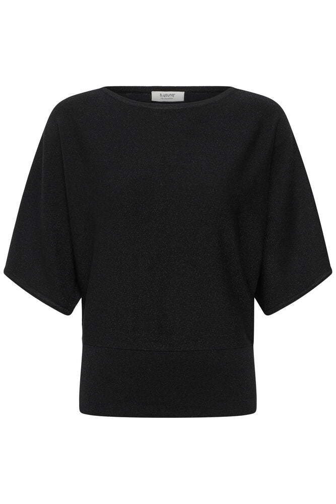 MOBBE BATWING JUMPER BLACK