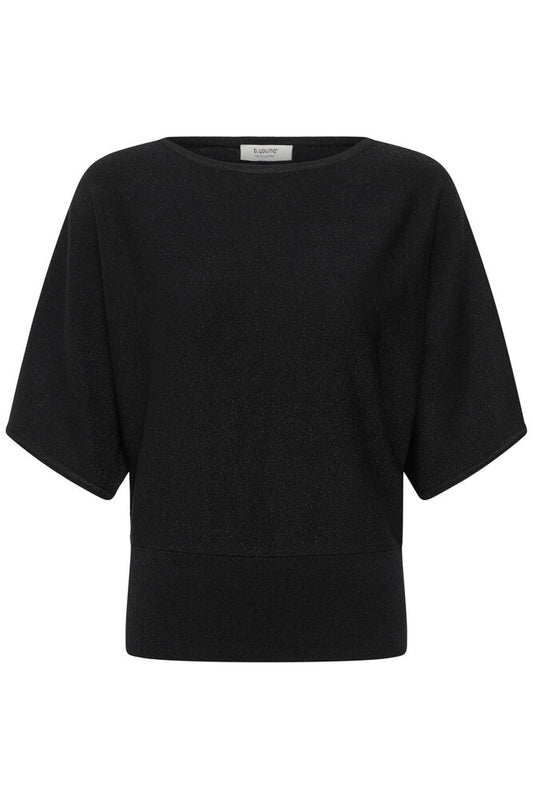 MOBBE BATWING JUMPER BLACK